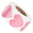  500 Pcs Love Stickers Heart Sunbed Skin Hearts Father Tanning Body