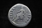 Roman Coin Vespasian Ar Denarius Pax Seated Holding Olive Branch Rome Mint 70 Ad