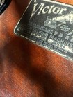 Original Antique Victor Vv-ix Tabletop Victrola Mahogany Wood Finish  
