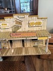 Vintage 1950s Marx Toys Roy Rogers Mineral City Tin Litho Western Town Jail
