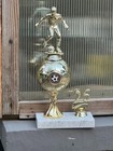 Soccer Trophy 10 5   Champion-mvp -top Scorer  Golden Boot -engrave    Ship Free