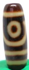 Beautiful Ancient Two Eyes Agate Bead Size 30 2mm 10 7mm