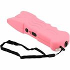 Powerful Bestselling Stun Gun With Led Flashlight   Safety Disable Pin - Pink