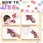12pcs Party Popper Gun Confetti Popper Cannon Blow Handheld Air Confetti Shooter