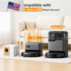 8 Pack 4-in-1 Large Capacity C10 Dust Bags Fit For Eufy Omni Vacuum 8