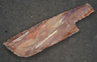 Hatchet Head 4 5  Flint Spearhead Point Knife Blade Arrowhead I-626