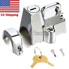 Chrome Motorcycle Helmet Lock Security For Harley-davidson Street Glide Touring