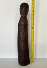 19 5  Norwegian Norse Folk Art Wood Odin Viking Rune Totem Celtic Ancestors Idol