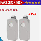 2x For Linear 3089 Garage Door Opener Remote 308911 Mcs308911 10 Dip 300 mhz