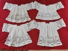 4x Beautiful Surplis Whit Lace  For Altar Boys