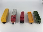 Vintage Bachmann Ho Scale Santa Fe Flyer Train Set 5 Pieces Locomotive Caboose