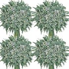 Pcs 7 Kinds Mixed Artificial Eucalyptus Greenery Stems Bulk  Baby Breath 180