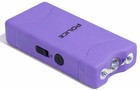 Police Stun Gun 800 High Voltage Mini Rechargeable Led Flashlight Purple