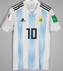 Argentina 2018 2019 Home Football Shirt Jersey Size S Lionel Messi  10
