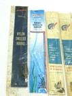 Mixed Lot Of 11 Full Packages Of Snelled Fish Hooks  Berkley  Sportsman  Etc 