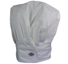 Dickies Uniform Chef Toque  White  One Size