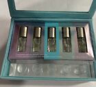 Vtg Gap Scent Editions 5 Blendable Perfume Oils W  Scent Tray fragrance Wardrobe