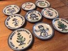 Ma Hadley Vintage American Pottery Trinket Dish Coaster Lot X 9
