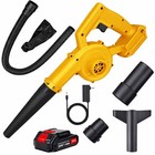 20v Cordless Leaf Blower With 6 Speed Modes  4 0ah Lightweight Battery   Charger