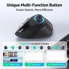 Acer Ergonomic Mouse Wireless With Side Scroll Wheel  Bluetooth Mouse For Laptop