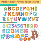 Magnetic Letters And Numbers  52 Pieces Colorful Fridge Magnets For Toddlers 3-5