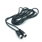 Vara 4  8  12ft 5-pin Din To 5-pin Din Midi Cable - Black   White