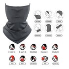 Upf50   Neck Gaiter Cooling Sun Uv Protection Face Mask Balaclava Earloop Scarf