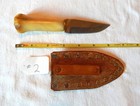 High Carbon Steel Re-enactors mountain Man Patch Knife 