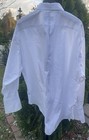 Michelsons White Xl Tuxedo Formal Shirt Pleated Front Long Sleeve 34 35