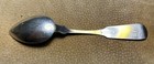 One Early American Coin Silver Tea Spoon Josiah Gooding Boston Ma Circa 1810