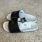 Adidas Adilette Comfort Men   s Women   s Slide Sandals Black Men   s 8  Women   s 9 New