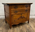 Vintage Tiger Oak Washstand Dry Sink