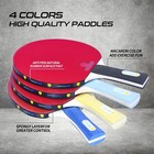 Ping Pong Paddle Set Portable Table Tennis Paddles With Retractable Net 4 Table 