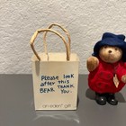 Vintage 1987 Eden Toys Paddington Bear 5  Plush W  Bag   Boots  made In Korea 