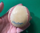 Rawlings Official Ball American League Signed Baseball Signature See Description