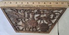 Antique Qing Dynasty Giltwood Panel - Hand Carved Architectural Fragment 19th C