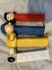 Vintage Peanuts Pez Dispensers - Charlie Brown  Lucy  Snoopy  Woodstock