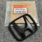 Front Grille Black Emblem For Honda Civic 2022-2025 Sport Sedan 4-door Fe Badge