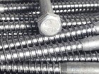 Lot 50 Rj A307 Hex Head 7  Zinc Plated Lag Bolt Wood Screws