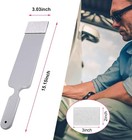 Long Handle Flat Glass Tint Tools  Scrubber Paddle Squeegee For Car Front Gray
