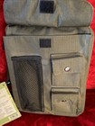 Vtg Inspirio Bible Cover 2004 Backpack Style Khaki Green With Handle   Pockets L