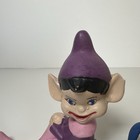 2 Vintage Pixie Elves Elf Mcm 1950s Ceramic Figurines Hand Painted Japan Fantasy