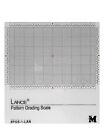 Lance Pgs-1-lan Pattern Grading Scale Ruler  8 5 x6   Clear Plastic