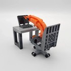 Moc Building Block Shrimp Model Figurines  Puzzle Assembly  Boys And Girls Rando