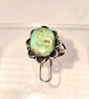 Vintage 1970 s Native American Royston Turquoise Ring Size 7 5
