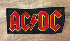 Vintage Ac dc 5 75x2 5  Patch