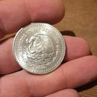 1986 Mexican Libertad 1 Onza Plata Pura  999 Silver Coin Low Mintage