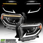 For 2014-2021 Toyota Tundra Led Drl Switchback Turn Signal Projector Headlights