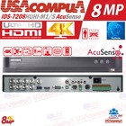 Hikvision 8ch 4k Cctv Security Camera System 8mp Outdoor Acusense Colorvu Lot