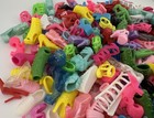 Shoes That Fit Barbie Doll  Lot Of 25 Pairs